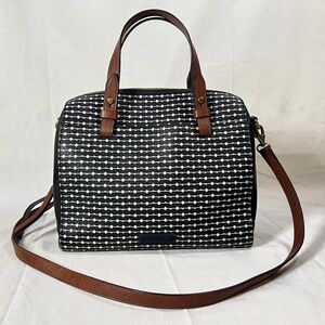 Fossil Women’s Rachel Faux Leather Satchel Handbag